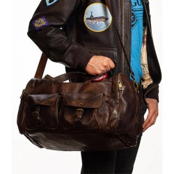 Geanta Piele Top Gun Pilot