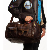 Geanta Piele Top Gun Pilot
