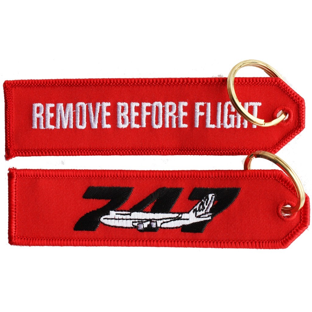 B747 RBF Keyring