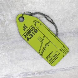 Aviationtag S7 Airbus A319...