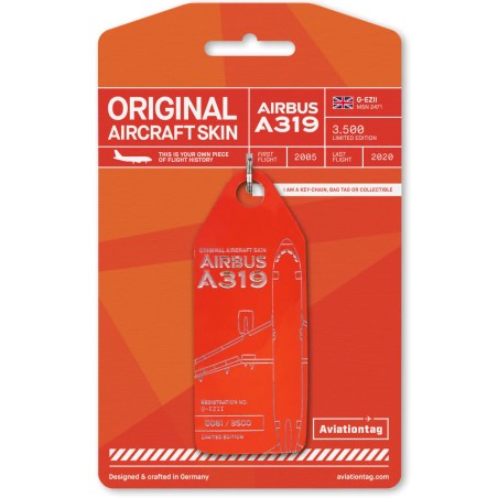 Aviationtag easyJet Airbus...