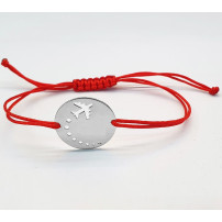 Plane Coin Bracelet