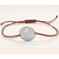 Plane Coin Bracelet