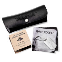 Ochelari de soare Randolph Aviator - Military Special Edition - Matte Black