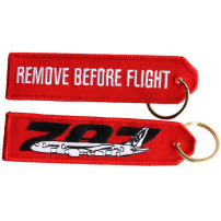 Breloc brodat B787 RBF