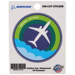 Sticker Boeing 737 MAX Skyward