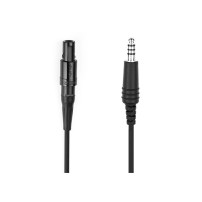 Adaptor cablu casti de la 6 pini LEMO la conector elicopter U/174