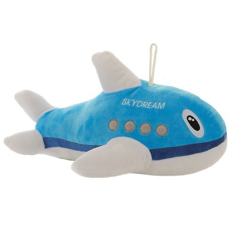 Plush Airplane key ring 15cm