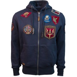 Top Gun® Mens Zip Up Hoodie...