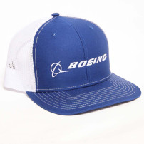 Richardson Boeing Signature Logo Trucker Hat