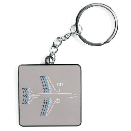 Boeing 737 Motion Keychain