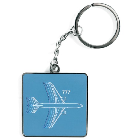 Boeing 777 Motion Keychain