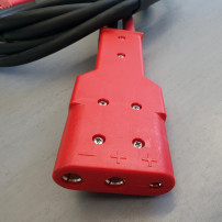 NATO Aircraft Lead 25mm 2m with 3pin Plug