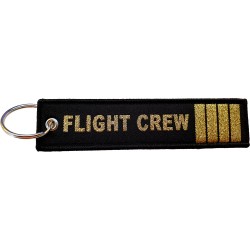 Breloc brodat Flight Crew