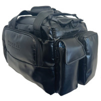 Pooleys Black Leather Pilot's Bag