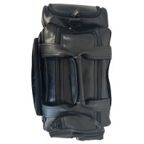 Pooleys Black Leather Pilot's Bag