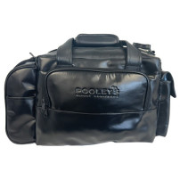 Pooleys Black Leather Pilot's Bag