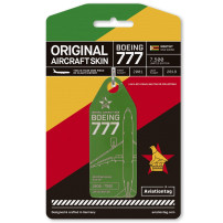 Aviationtag Air Zimbabwe Boeing 777 - N661WT