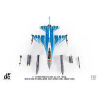 JC Wings Lockheed Martin F-16C Fighting Falcon U.S. Air Force USAF 309th Fighter Squadron Scale 1:72 Aircraft Model