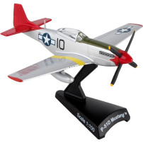 Macheta Postage Stamp North American P-51 Mustang U.S. Air Force USAF "Tuskegee" Scara 1:100