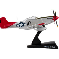 Macheta Postage Stamp North American P-51 Mustang U.S. Air Force USAF "Tuskegee" Scara 1:100