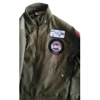 Patch MIG-21 stamp over textile