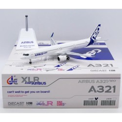 Macheta JC Wings Airbus A321neo House Color F-WWAB Scale 1:200