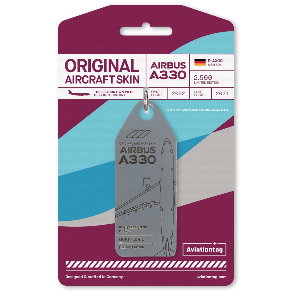 Aviationtag Eurowings A330 - D-AXGG