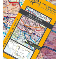 Romania Sud si Bulgaria Harta VFR ICAO Rogers Data 2026