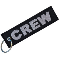 Breloc brodat Crew