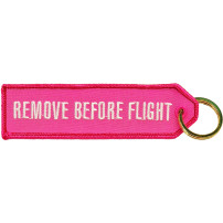 Breloc brodat Remove Before Flight