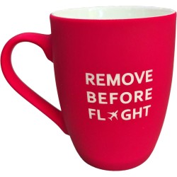 Cana ceramica cauciucata Remove Before Flight
