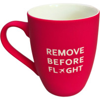 Cana ceramica cauciucata Remove Before Flight