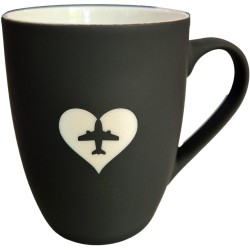 Aviatia da senzatia! Rubber Coated Mug