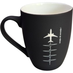 Aviatia da senzatia! Rubber Coated Mug