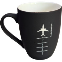 Aviatia da senzatia! Rubber Coated Mug