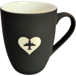 Aviatia da senzatia! Rubber Coated Mug