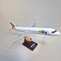 Macheta HiSky Airbus A321-271NX (LR) YR-WOW Scara 1:100