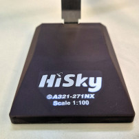 HiSky Airbus A321-271NX (LR) YR-WOW 1:100 Model