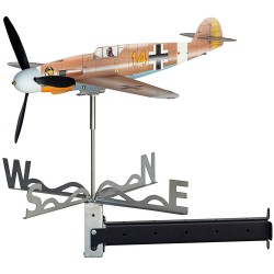 Indicator de directie a vantului din otel inoxidabil Bf109F-4 by Hans-Joachim Marseille - Kit complet