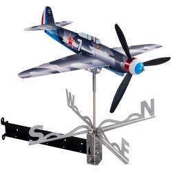 Indicator de directie a vantului din otel inoxidabil YAK-9T by French Squadron Normandie-Niemen - Kit complet