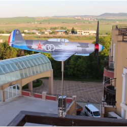 Indicator de directie a vantului din otel inoxidabil YAK-9T by French Squadron Normandie-Niemen - Kit de baza