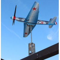 Stainless Steel Wind Direction Indicator YAK-9T by French Squadron Normandie-Niemen - Main Kit