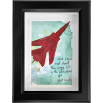 Print pe hartie inramat - What I Love - 16.5 x 21.5 cm