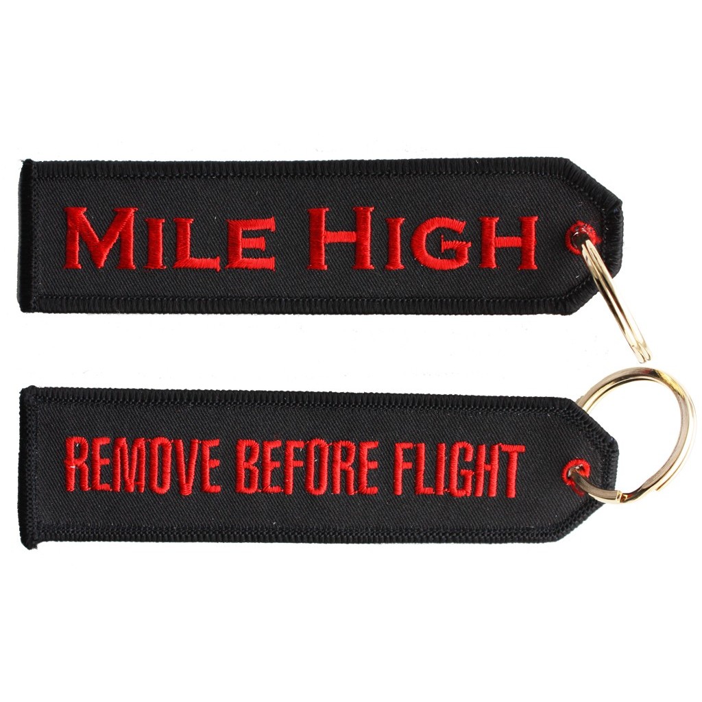 Mile High RBF Keyring
