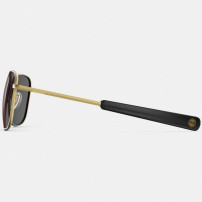 Ochelari de soare Randolph DriveWorks 23k Satin Gold Aviator