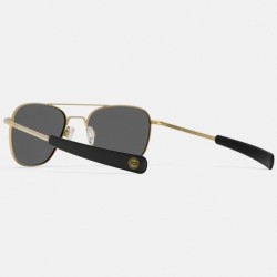 Ochelari de soare Randolph DriveWorks 23k Satin Gold Aviator