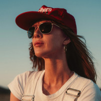 Ochelari de soare Randolph DriveWorks 23k Satin Gold Aviator