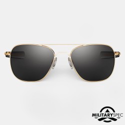 Ochelari de soare Randolph Aviator - Military Special Edition - 23k Gold