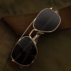Ochelari de soare Randolph Aviator - Military Special Edition - 23k Gold